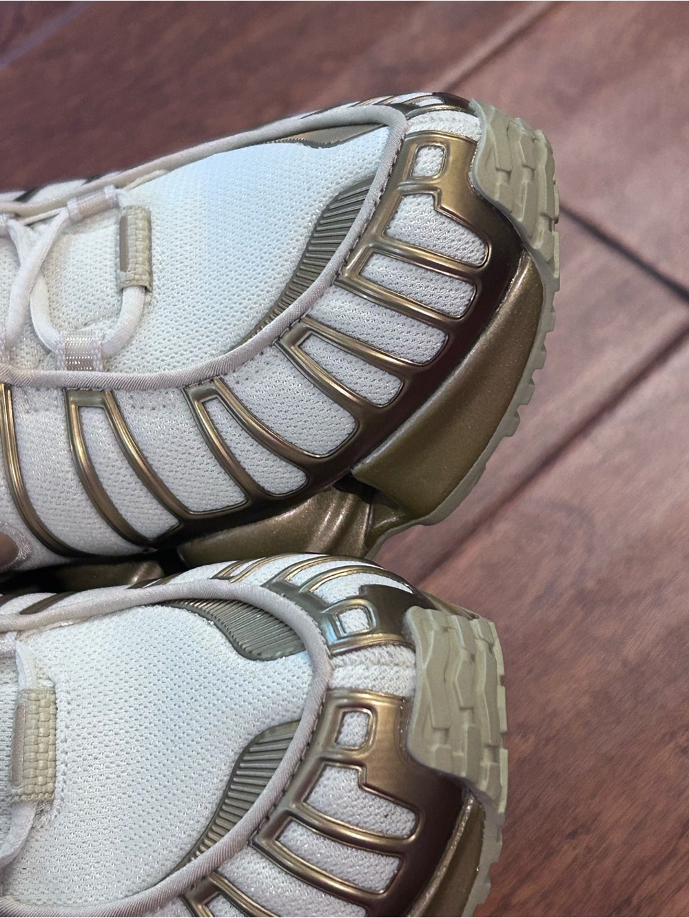 NEW Nike Shox TL Metallic Gold/Celestial Gold/Copper IM7189 113 Women’s US 7.5 - Picture 12 of 13
